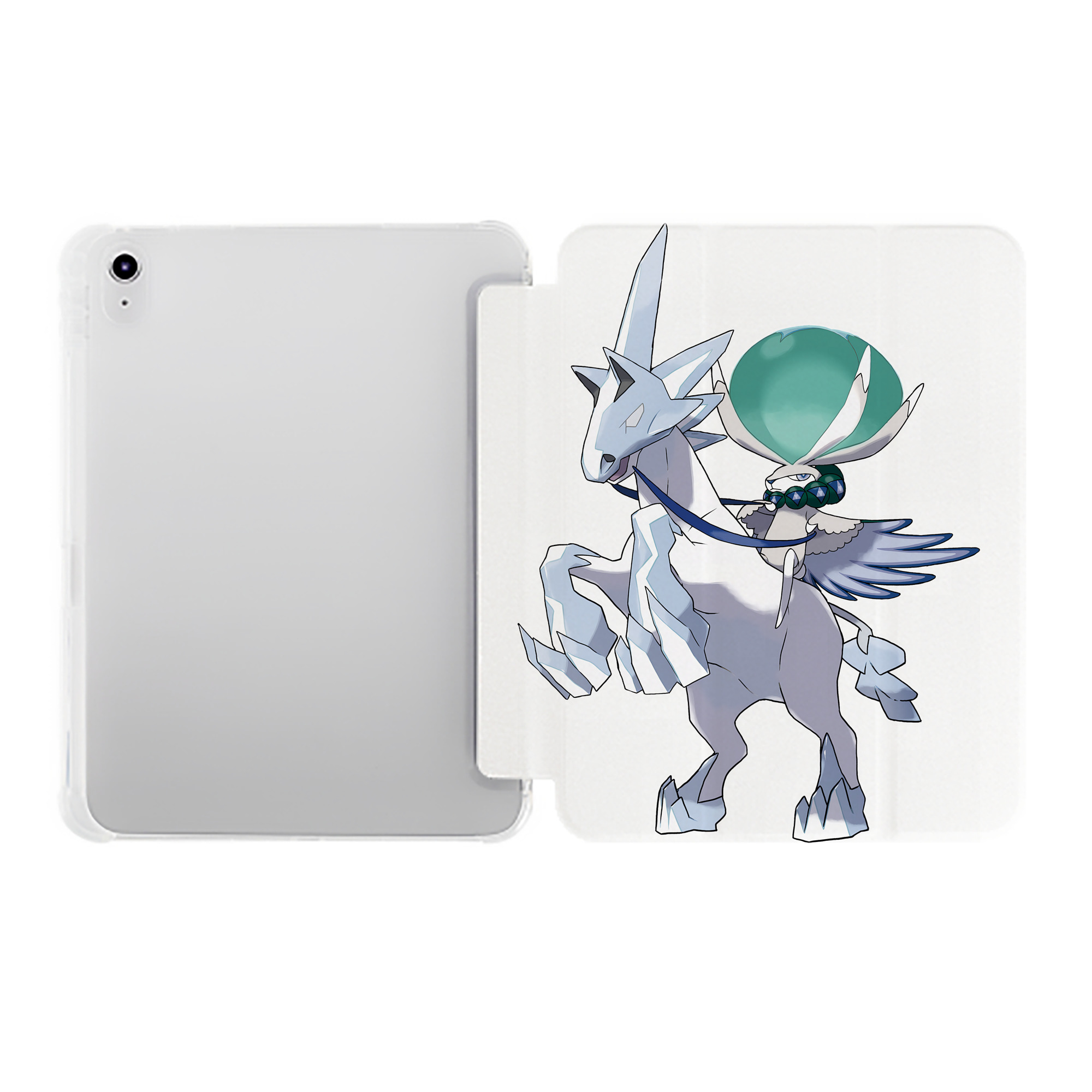 （画像用） ポケットモンスター Pokémon IPad ケース ペン収納付き 三つ折りスタンド PUレザー×シリコン 対応機種9.5/10.5/10.9インチ
